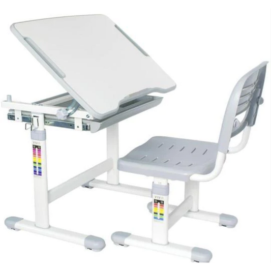 Kids Height Adjustable Desk & Chair